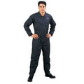 Adult Navy Blue Long Sleeve Flightsuit (2XL)